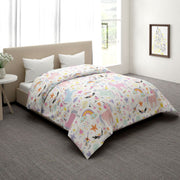 Unicorn Pink Print Quilt