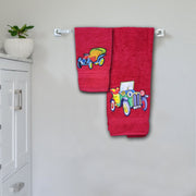 Vintage Car Embroidered Personalized Towel